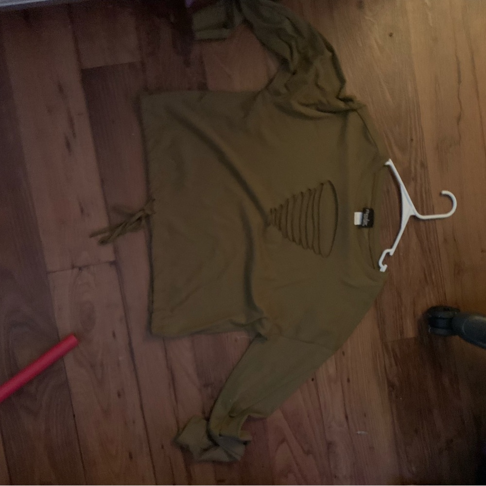 Army green long sleeve